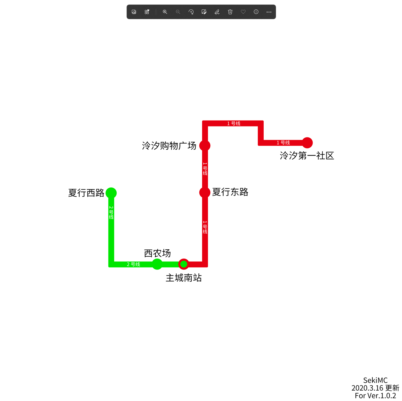 SekiMC地铁线路图